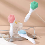 Gentle Silicone Cat Paw Face Scrubber: Deep Cleansing Exfoliating Facial Brush