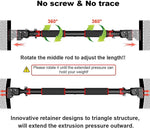 Adjustable No-Screw Pull-Up Bar (200KG Capacity)