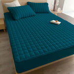 Premium Quilted Waterproof Mattress Protector – Double Bed (Zink)