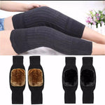 Fleece-Lined Leg Warmers  Warm Wool Knee Pads – Men & Women, 1 Pair