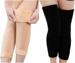 Fleece-Lined Leg Warmers  Warm Wool Knee Pads – Men & Women, 1 Pair