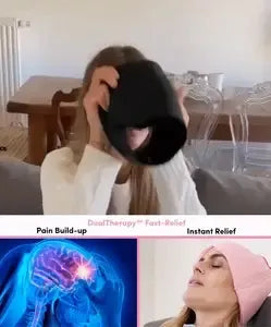 Migraine Relief Cap – Hot & Cold Gel Therapy for Headache & Sinus Pain