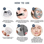 Audala Magnetic Mineral Sea Mud Black Deep Skin Cleanser Face Mask (Imported)